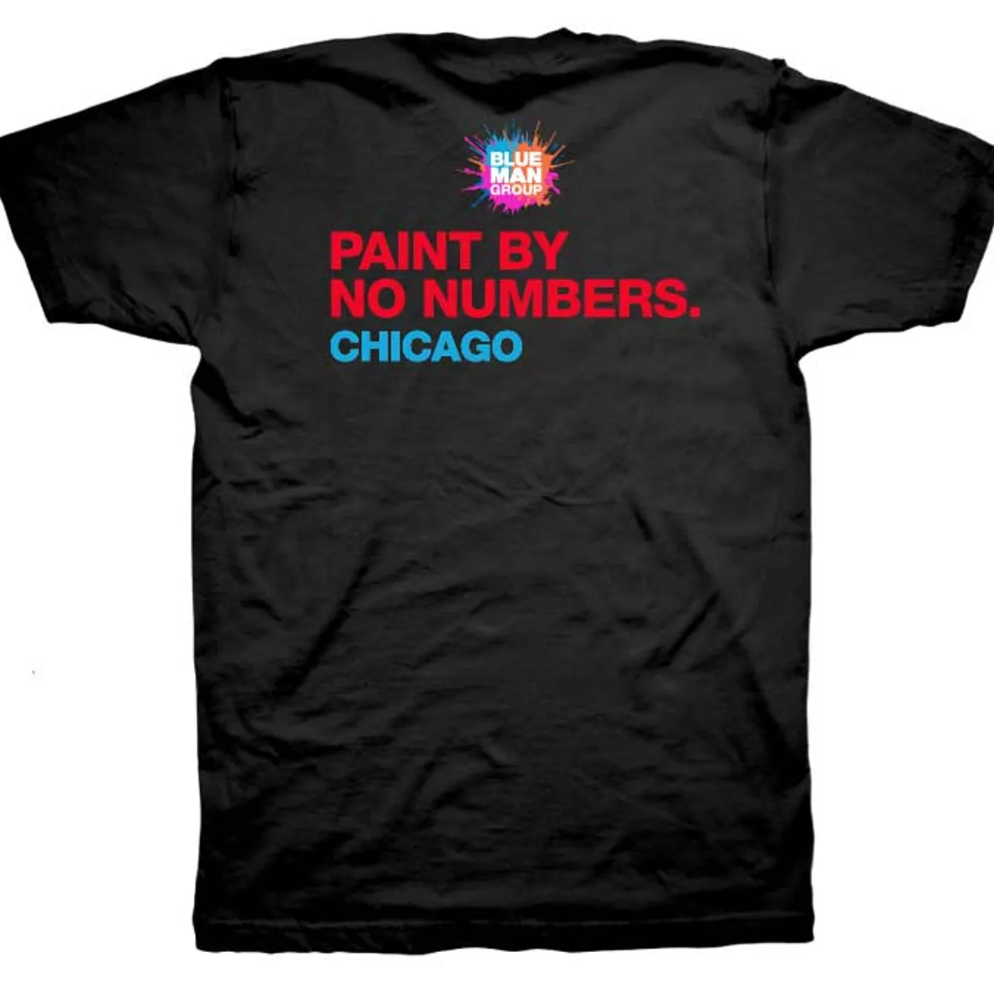 Blue Man Group Paint By No Numbers Tee - CHICAGO