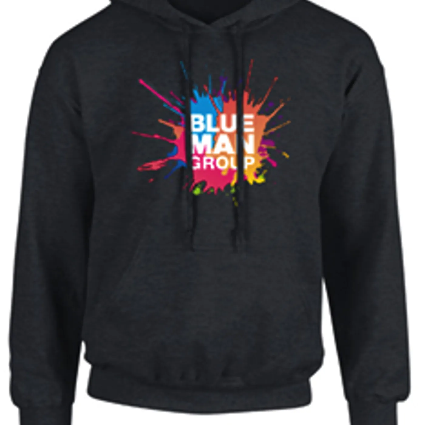 Blue Man Group Paint Splattered Pullover Hoodie