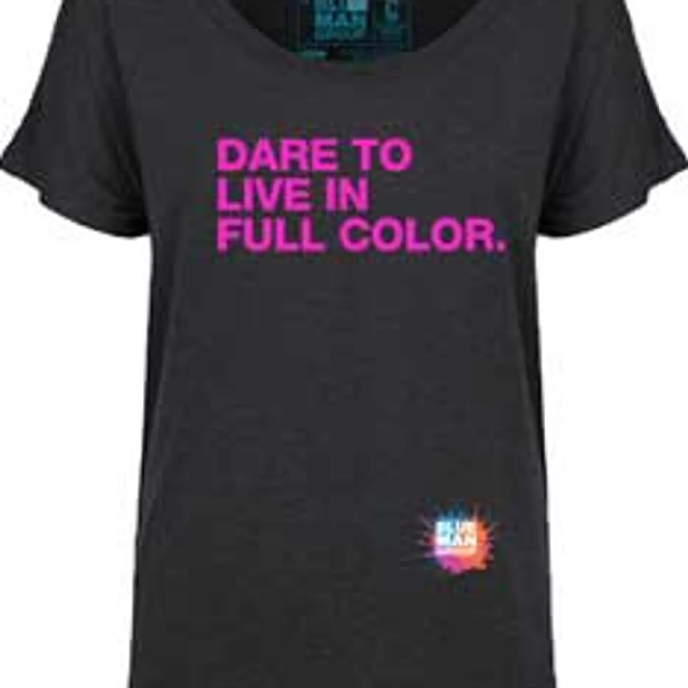 Blue Man Group Dare To Live Ladies Dolman T-Shirt