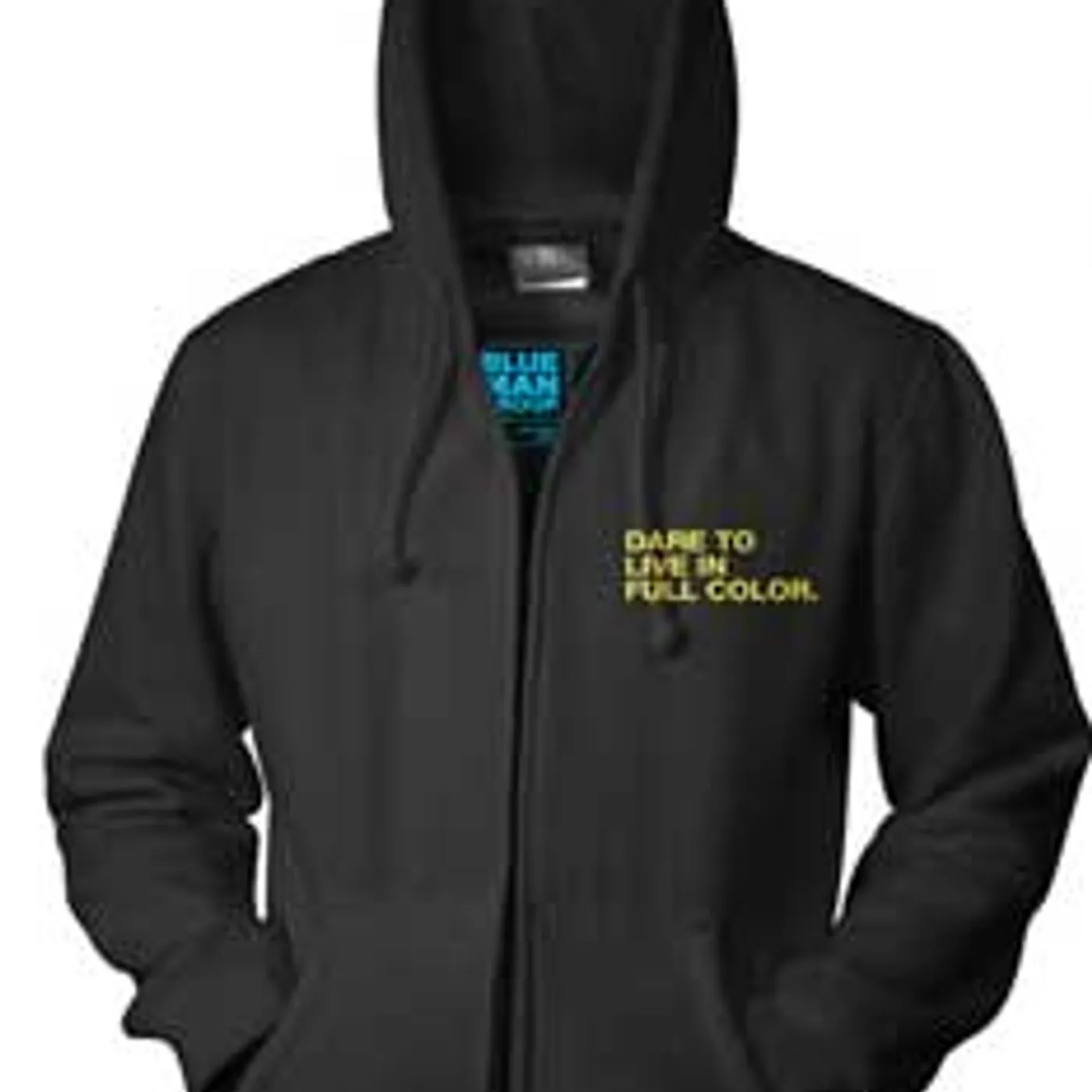 Blue Man Group Dare To Live Zip Hoodie