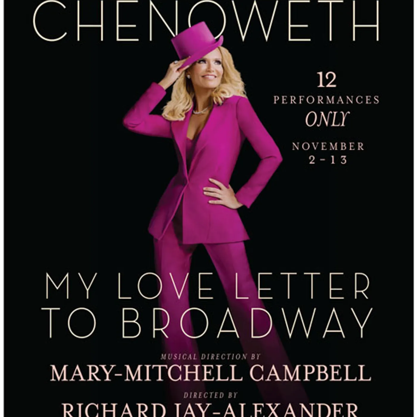 Gentlemans Guide Kristin Chenoweth Windowcard