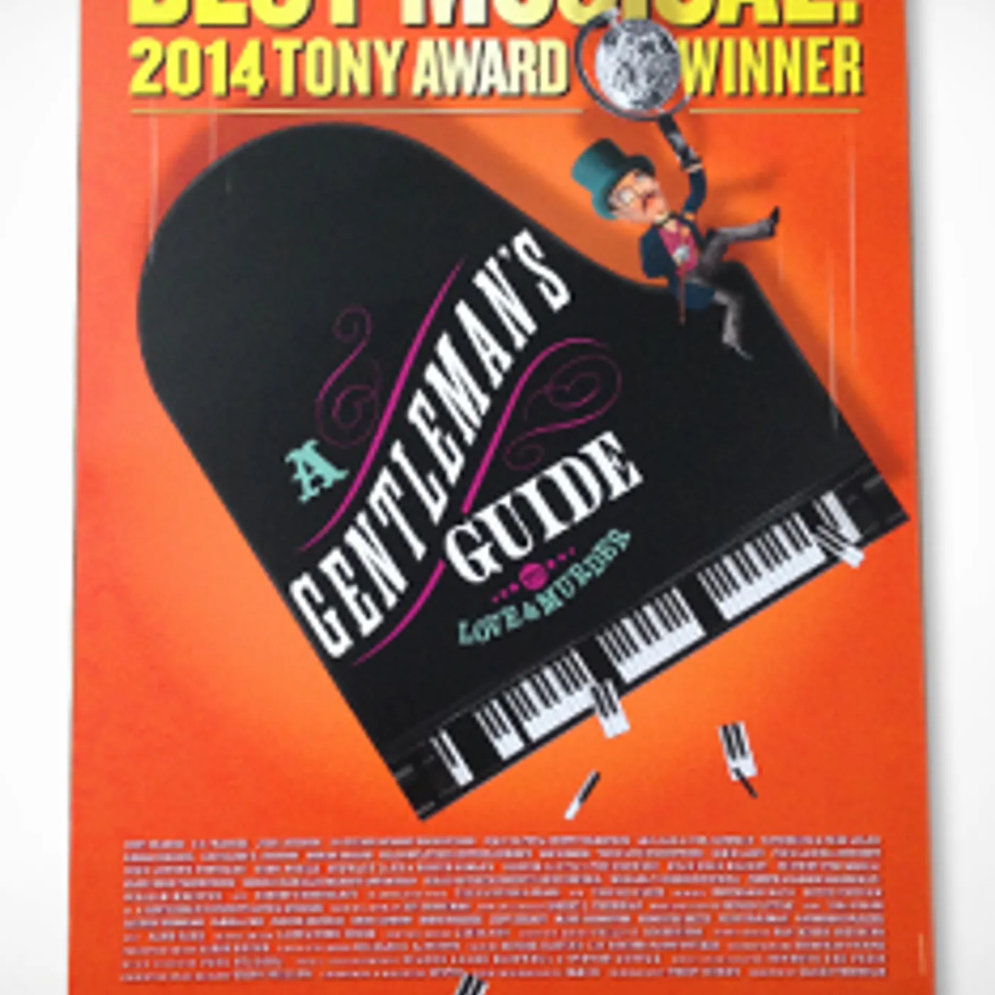 Gentlemans Guide A Gentleman's Guide... Windowcard Poster