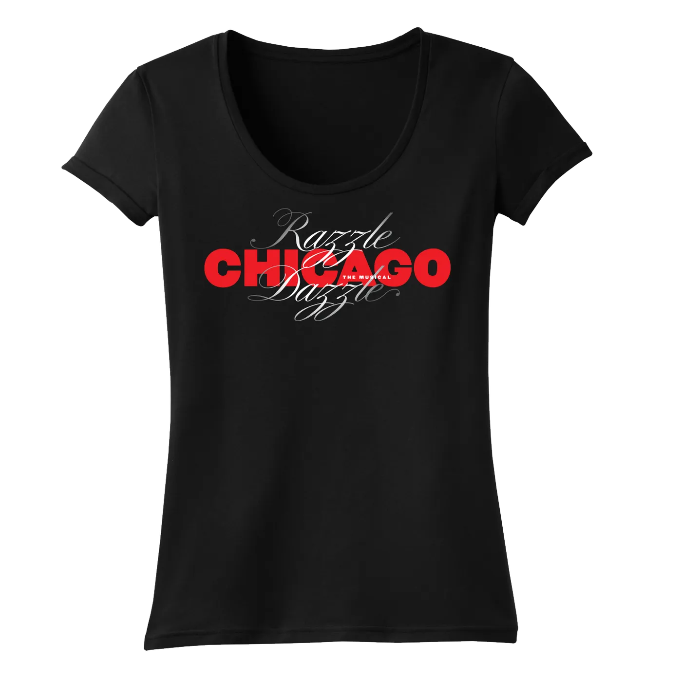 Chicago The Musical CHICAGO Razzle Dazzle Tee