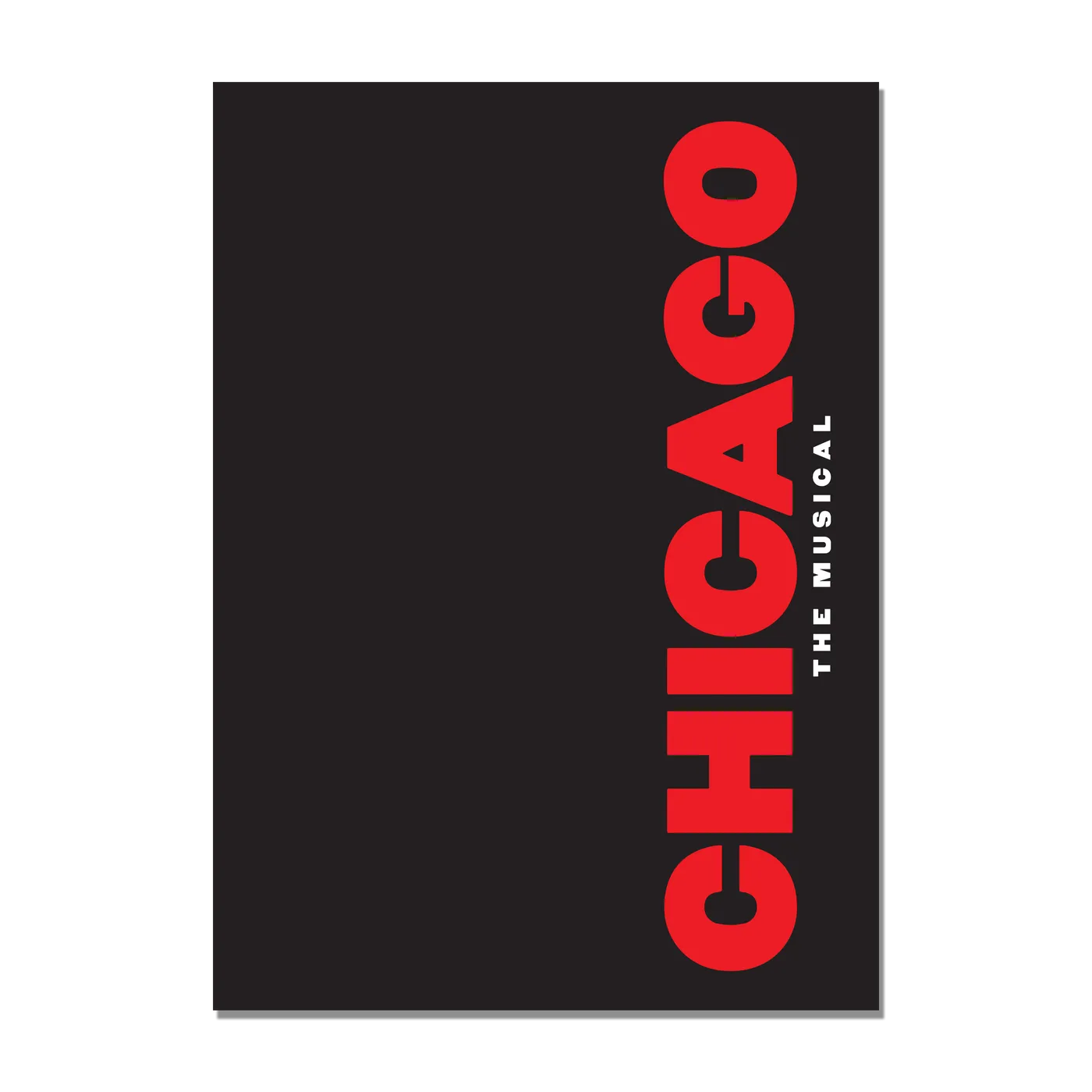Chicago The Musical CHICAGO Souvenir Program Book