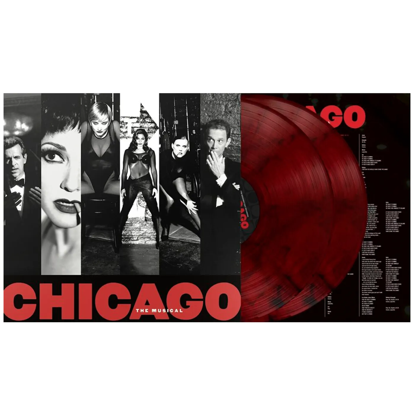 Chicago The Musical CHICAGO 1996 Broadway Cast Recording Vinyl
