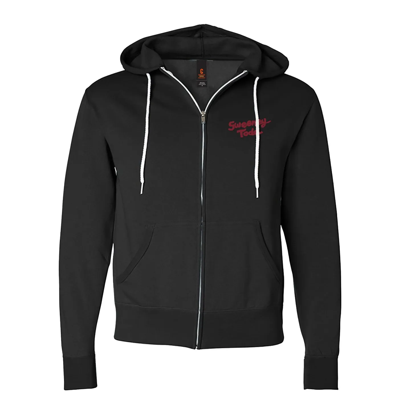 Sweeney Todd Zip Hoodie Black