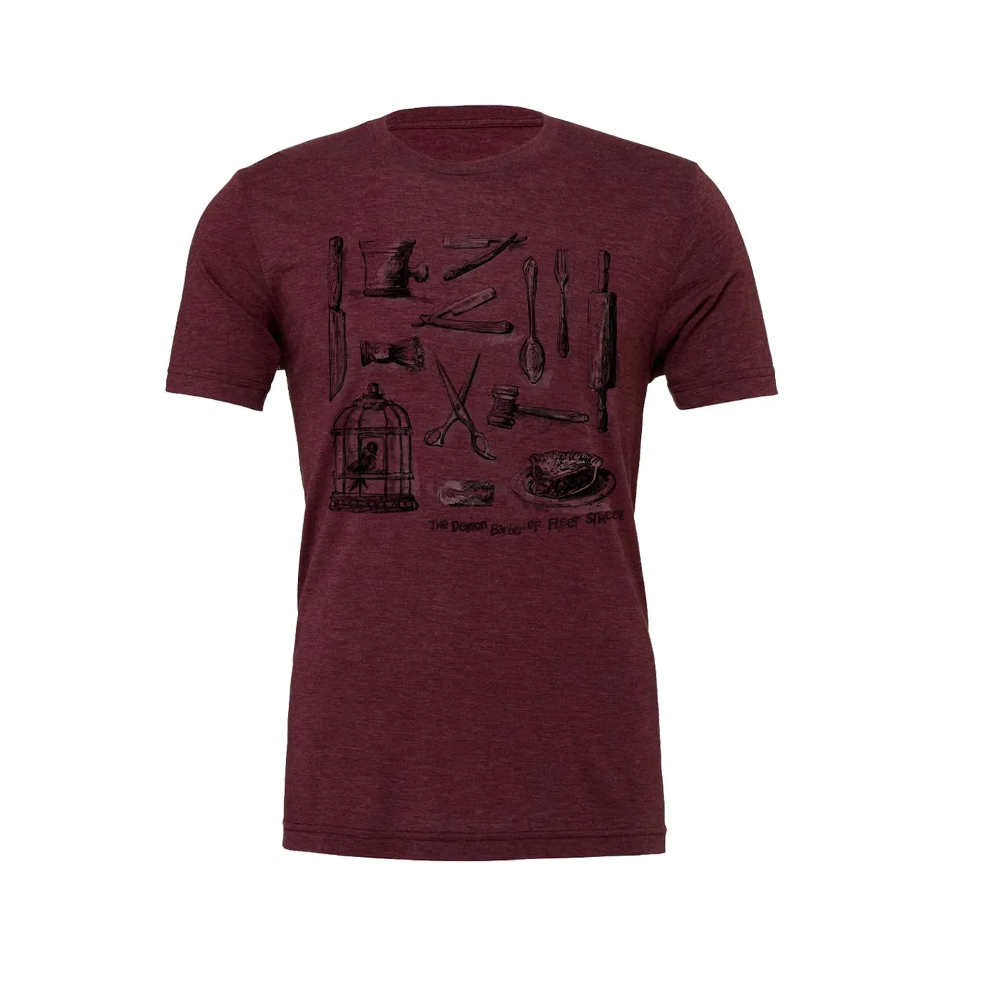 Sweeney Todd Pattern Tee