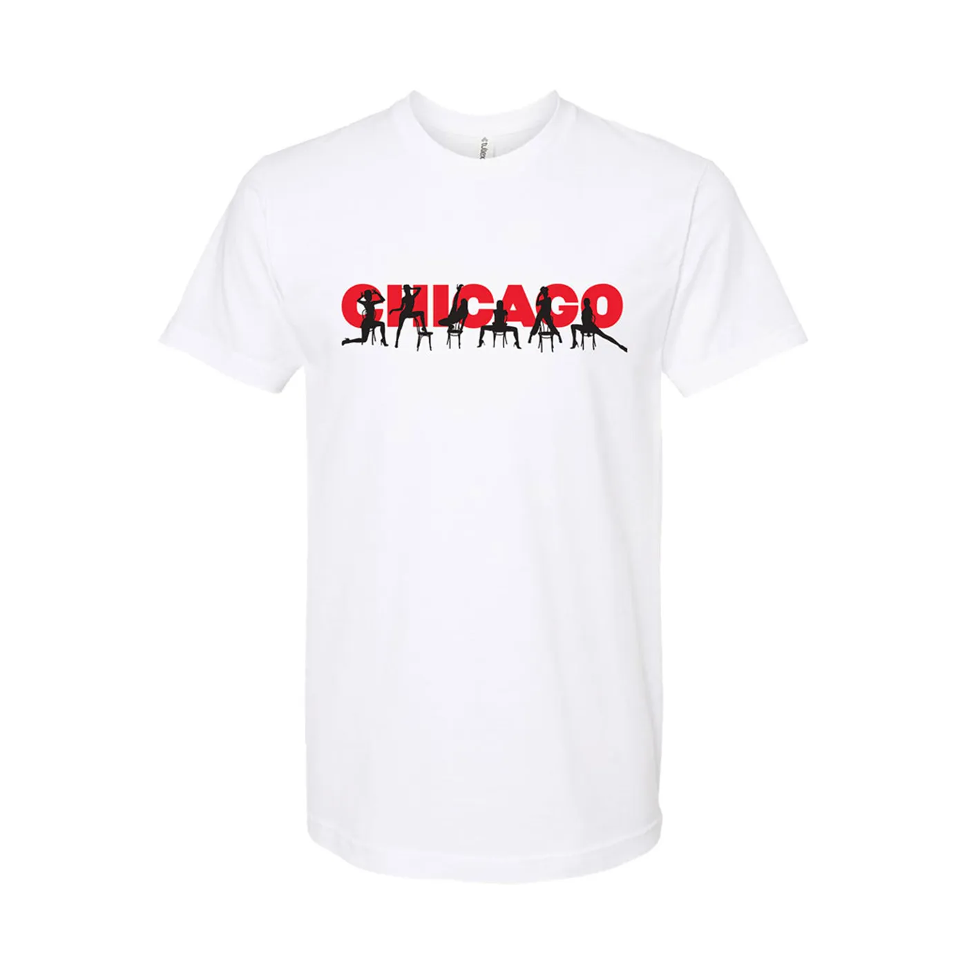Chicago The Musical CHICAGO Silhouette Logo Tee
