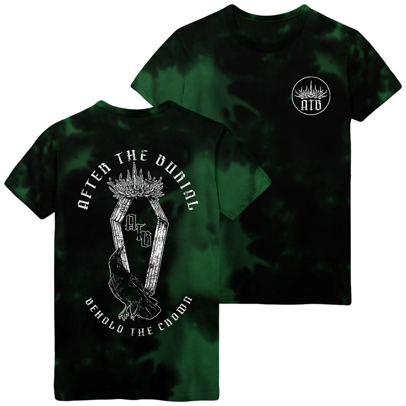 After The Burial - Behold the Crown Custom Wash Tee