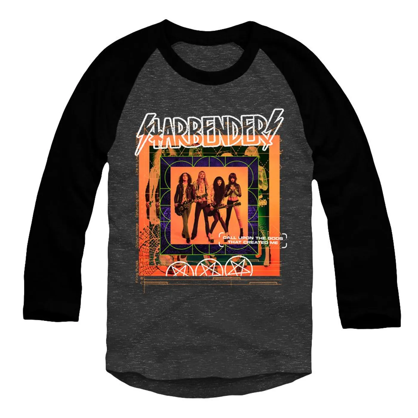 Starbenders - Call Upon The Gods Raglan