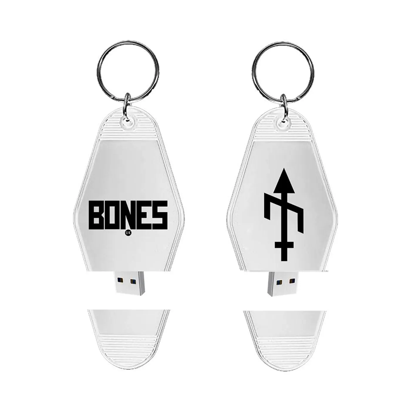 BONES UK - 'Unplugged' USB Motel Keychain