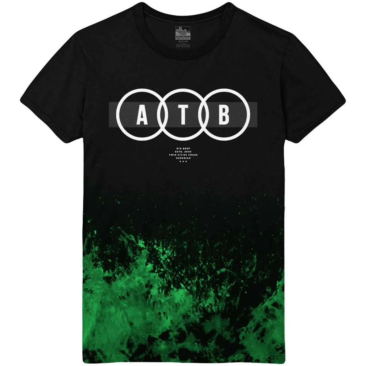 After The Burial - Circles Splatter Dip Tee