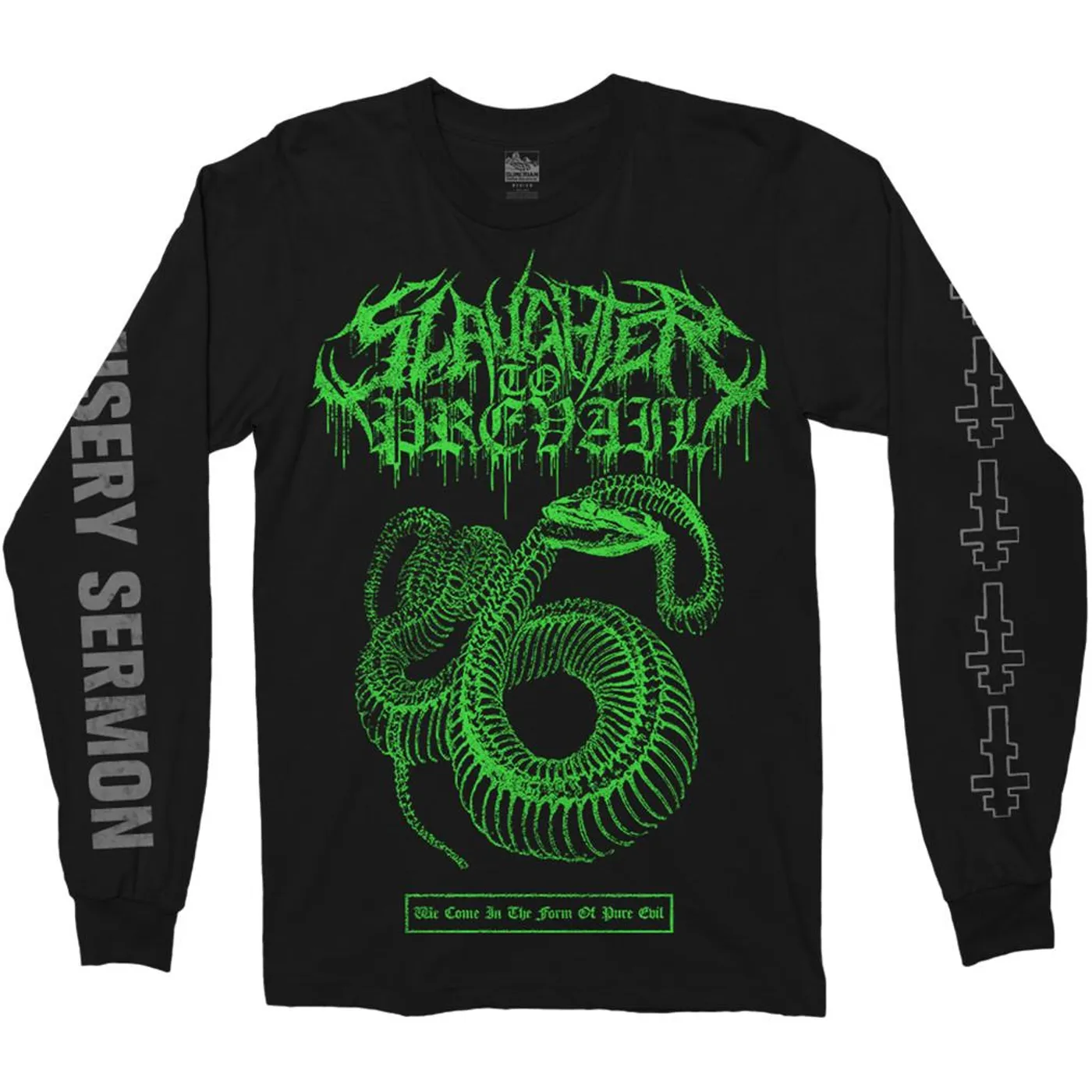 Slaughter To Prevail - Green Snake Longsleeve