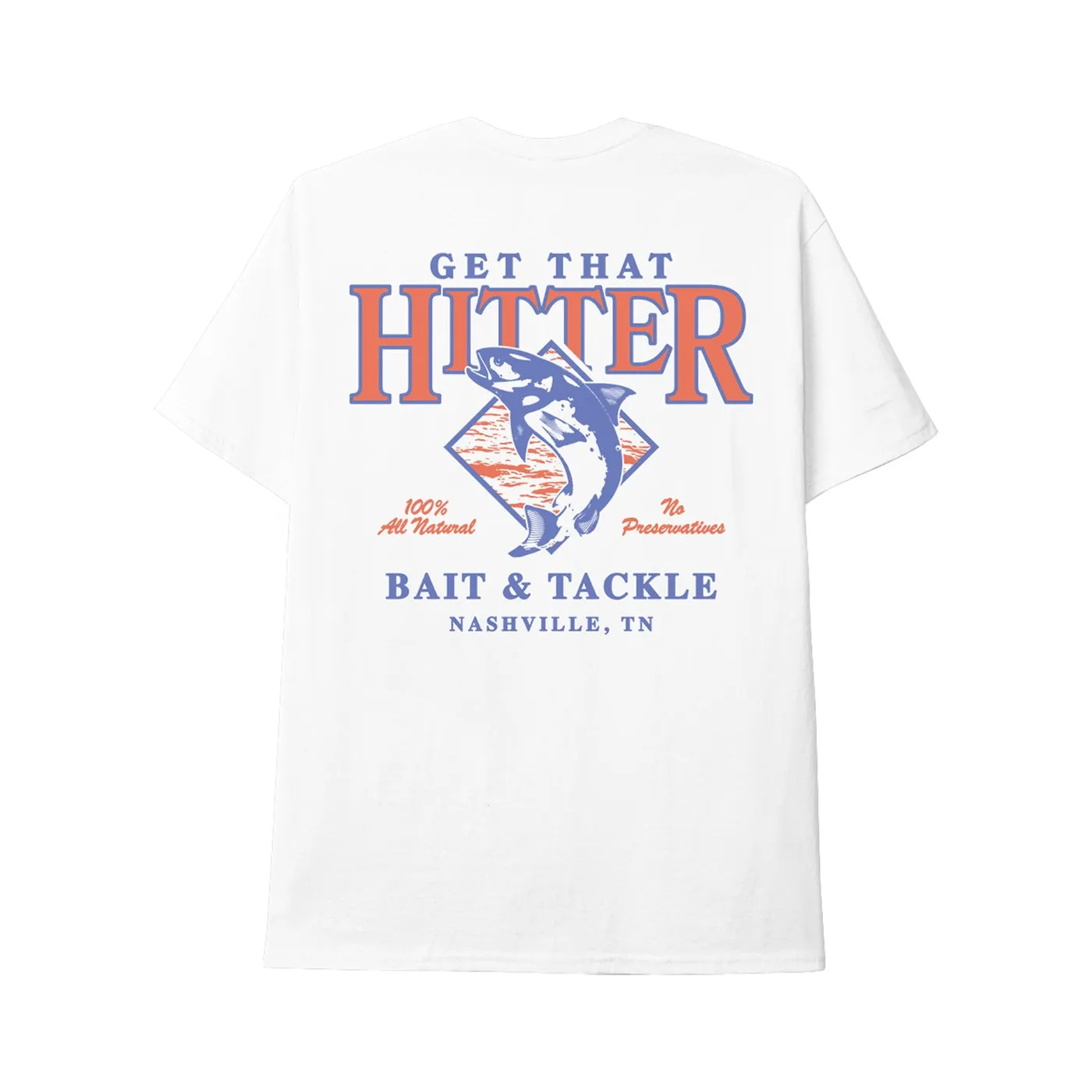 Theo Von Bait Shop White Tee
