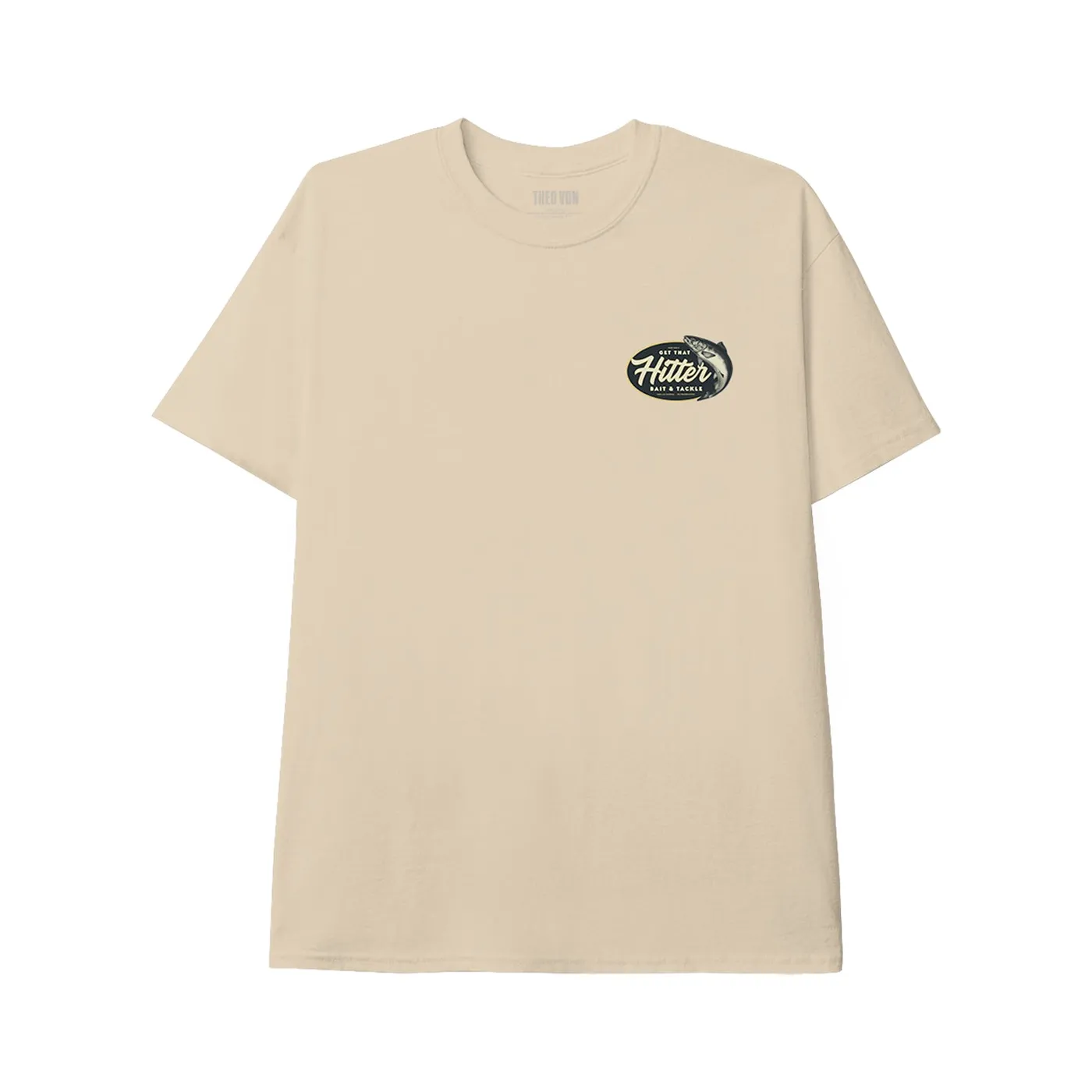 Theo Von Gone Fishing Tan Tee