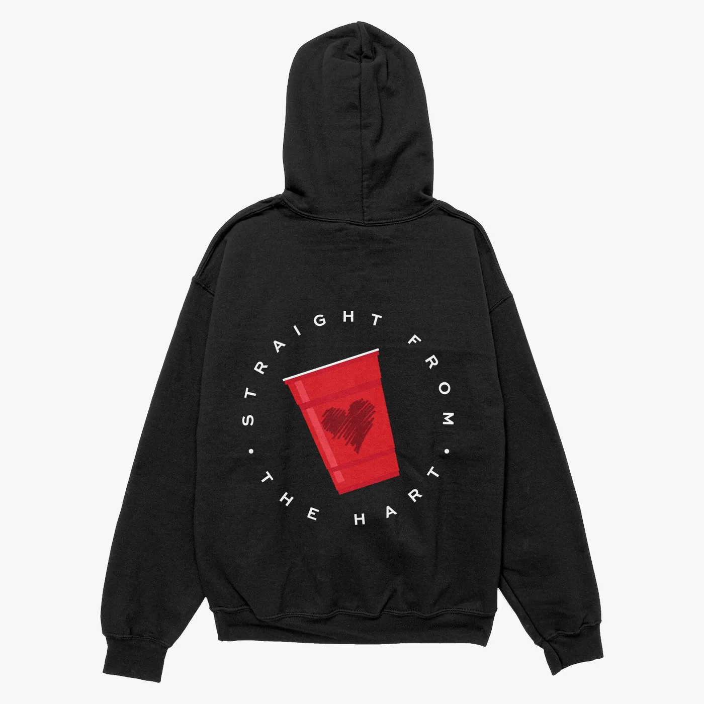 Kevin Hart Plastic Cup Black Hoodie