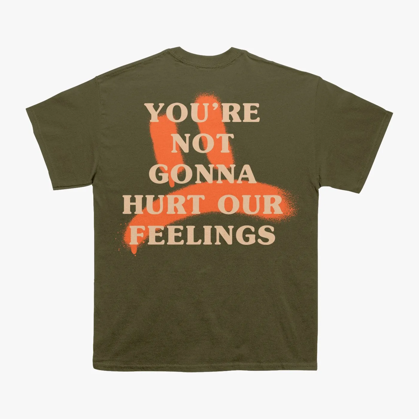 Kevin Hart Hurt Our Feelings Army Green Tee
