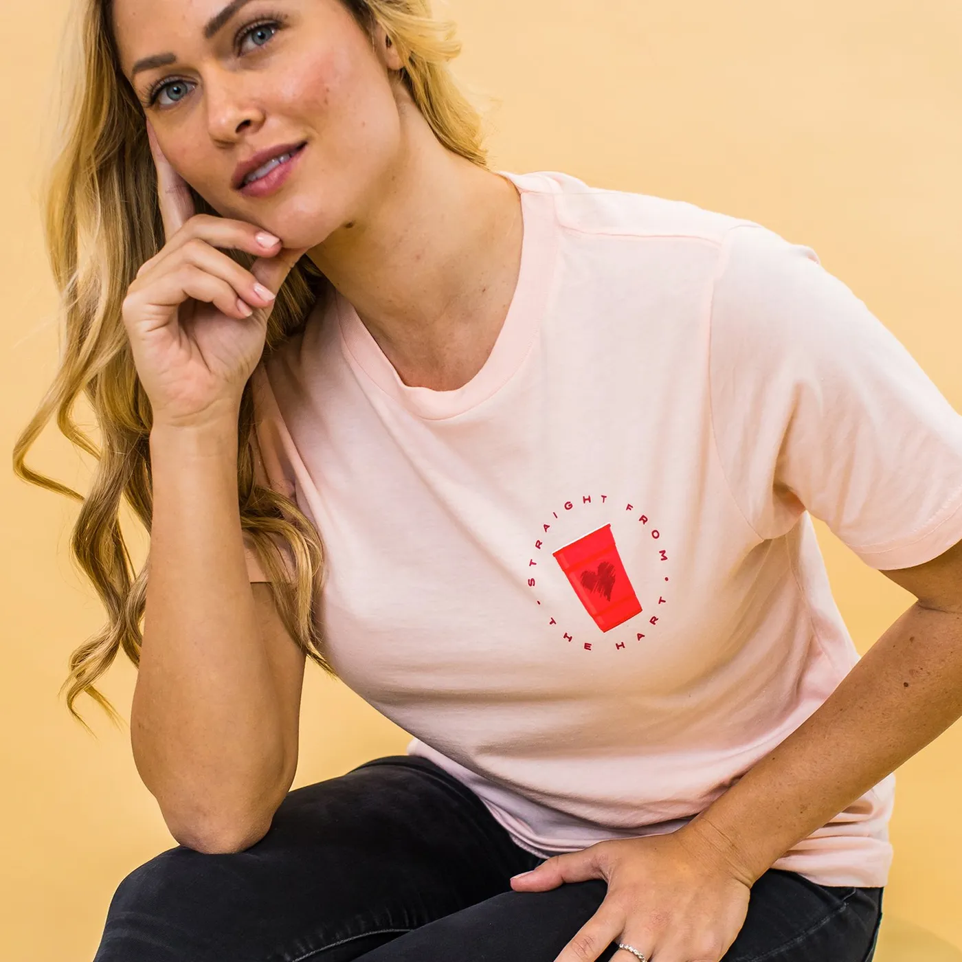 Kevin Hart Plastic Cup Pink Tee