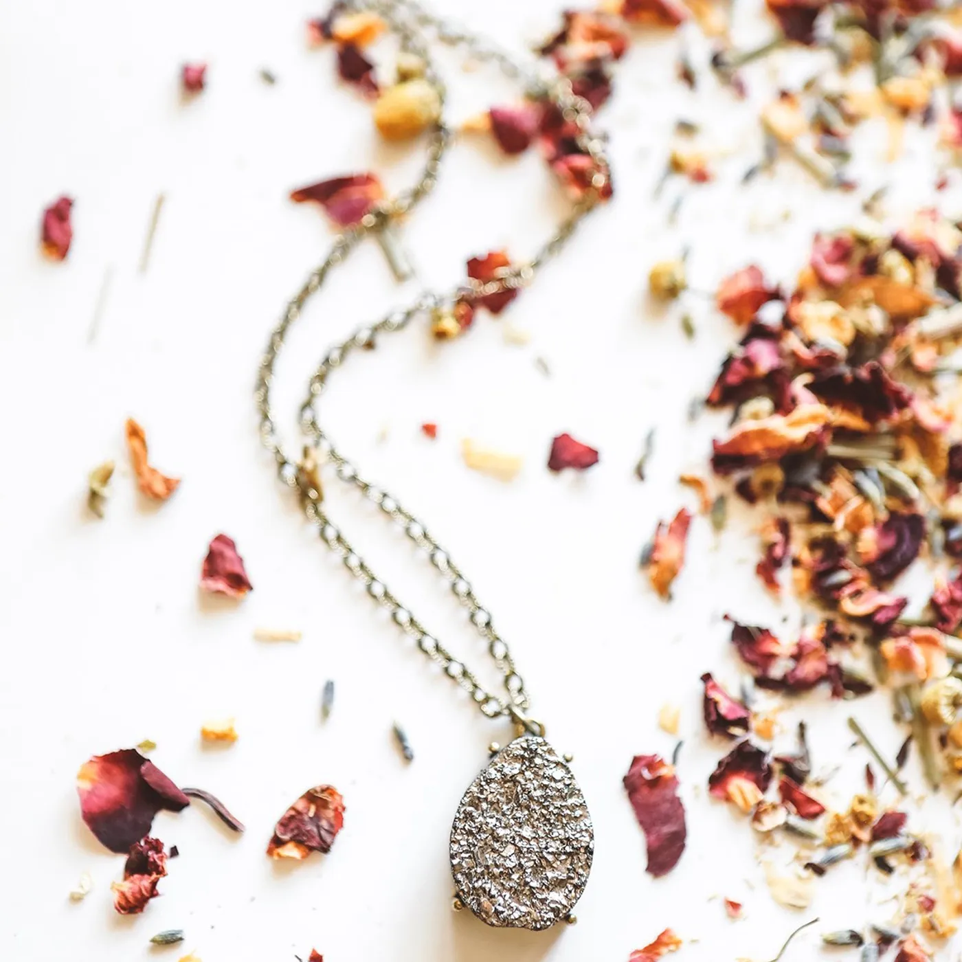 Joey Graceffa Antique Marcasite Pendant