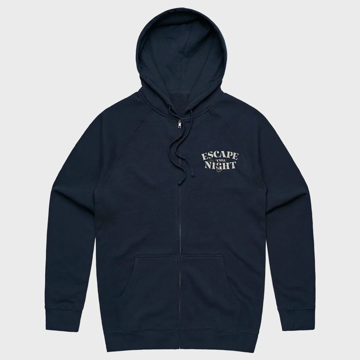 Joey Graceffa Escape The Night Zip-Up Navy Hoodie