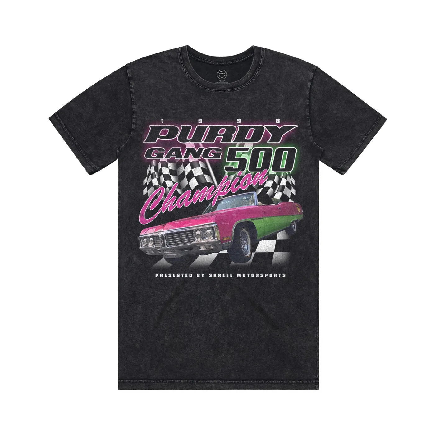 Roy Purdy Purdy Gang 500 Black Tee