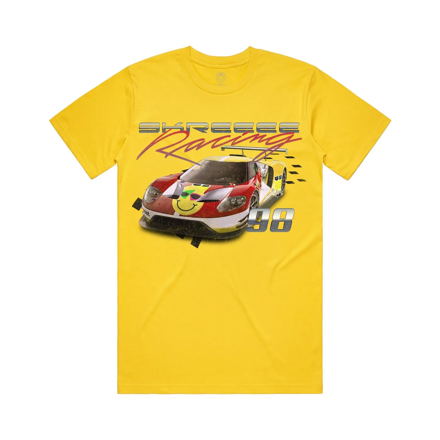 Roy Purdy Skreee Racing Yellow Tee