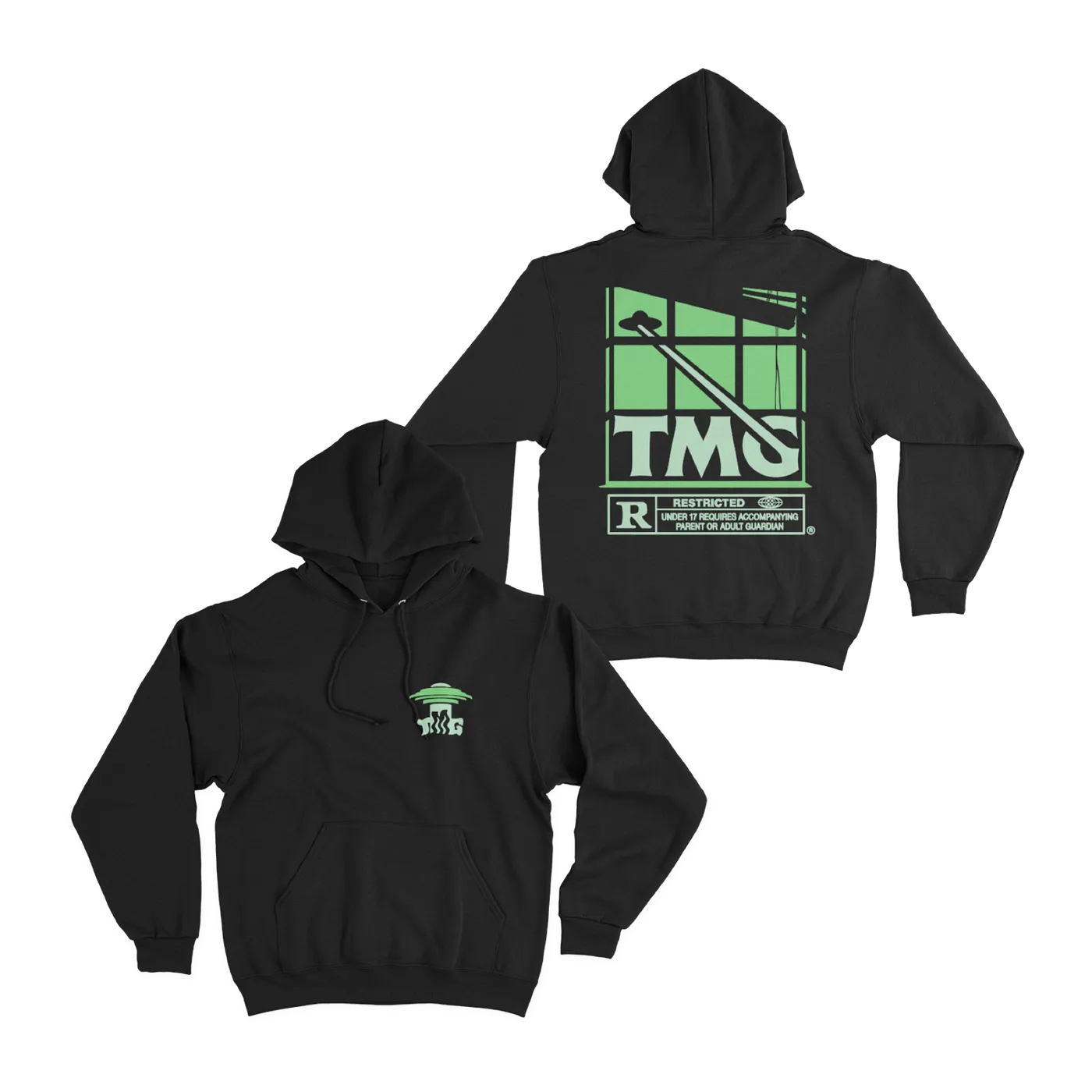 Tiny Meat Gang Abduction Black Hoodie