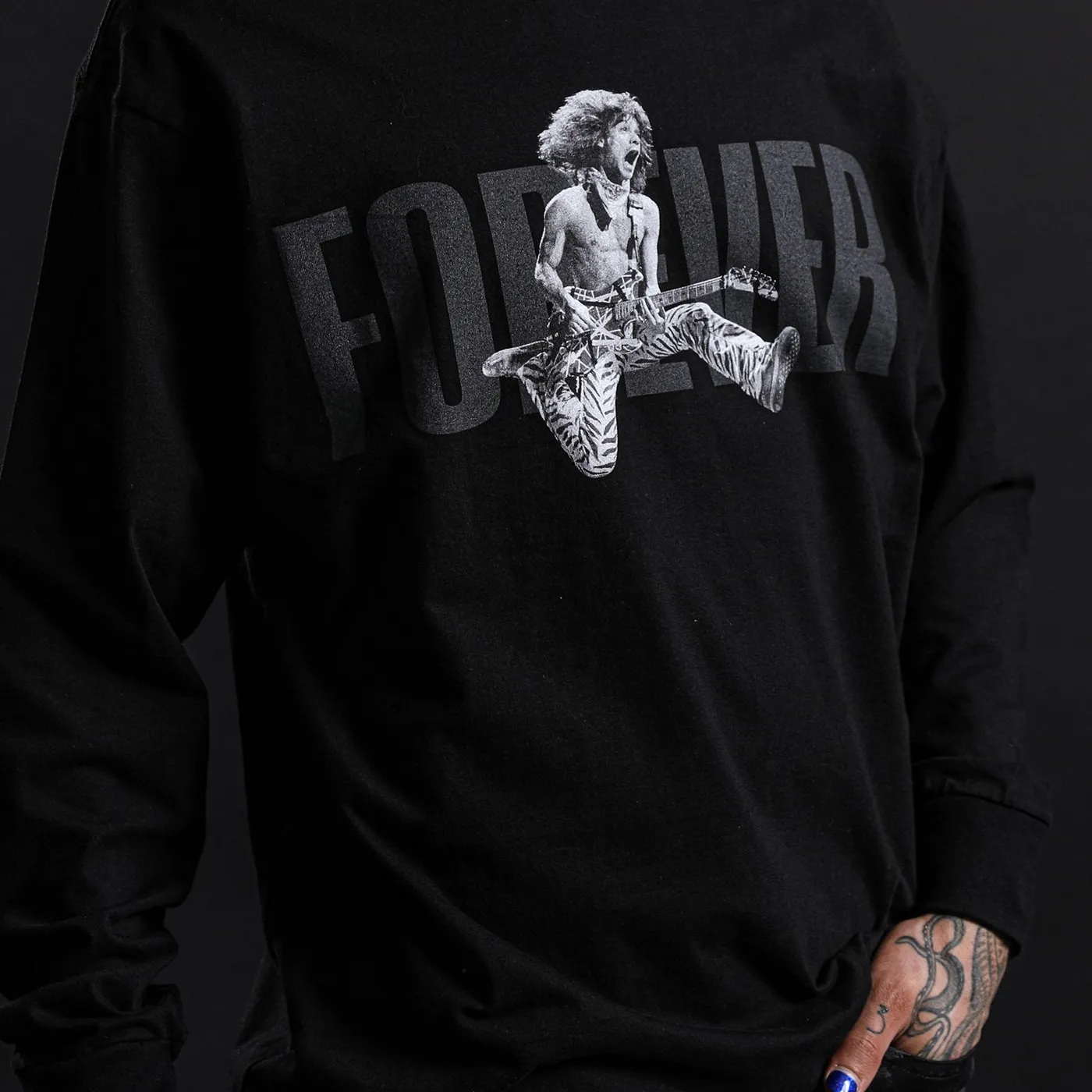 Eddie Van Halen Forever Long Sleeve