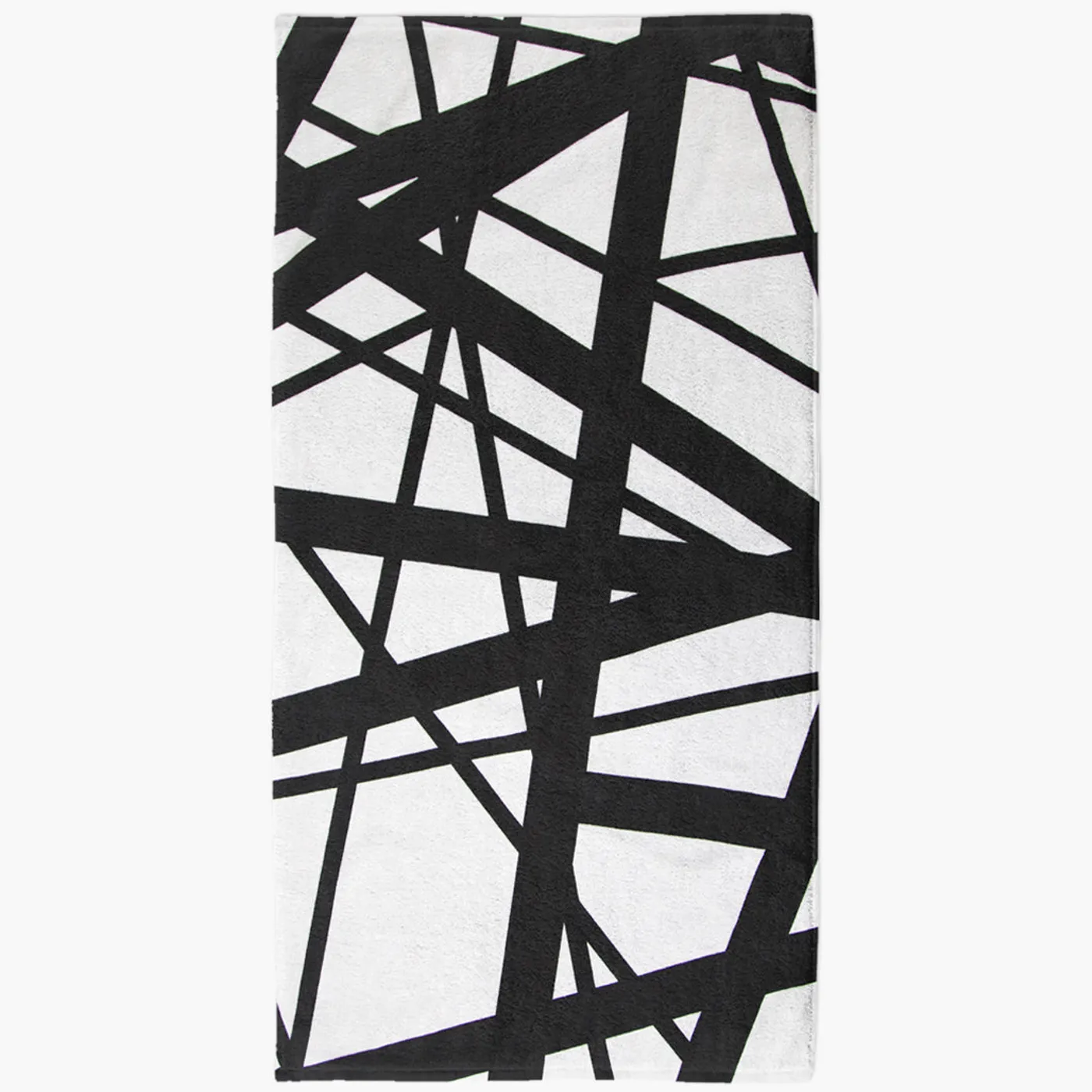 Eddie Van Halen White/Black Towel