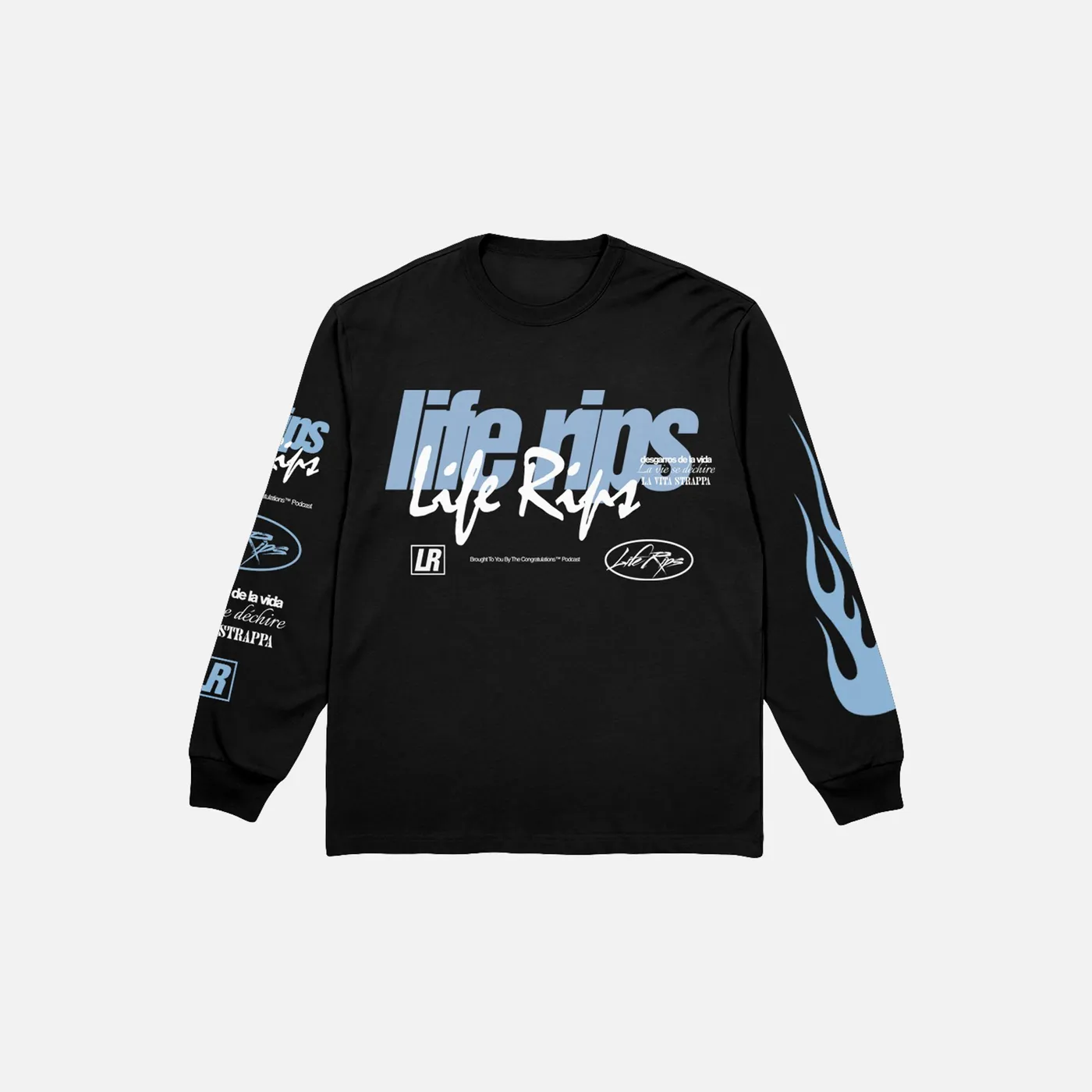 Chris D'Elia Worldwide Black Long Sleeve