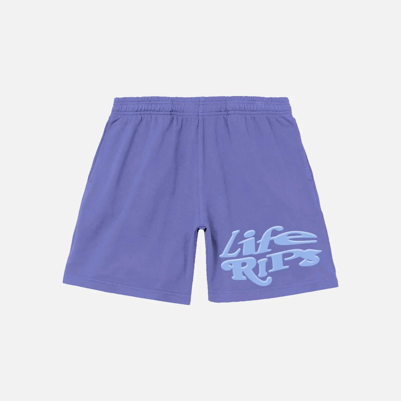 Chris D'Elia Life Rips Periwinkle Sweat Shorts
