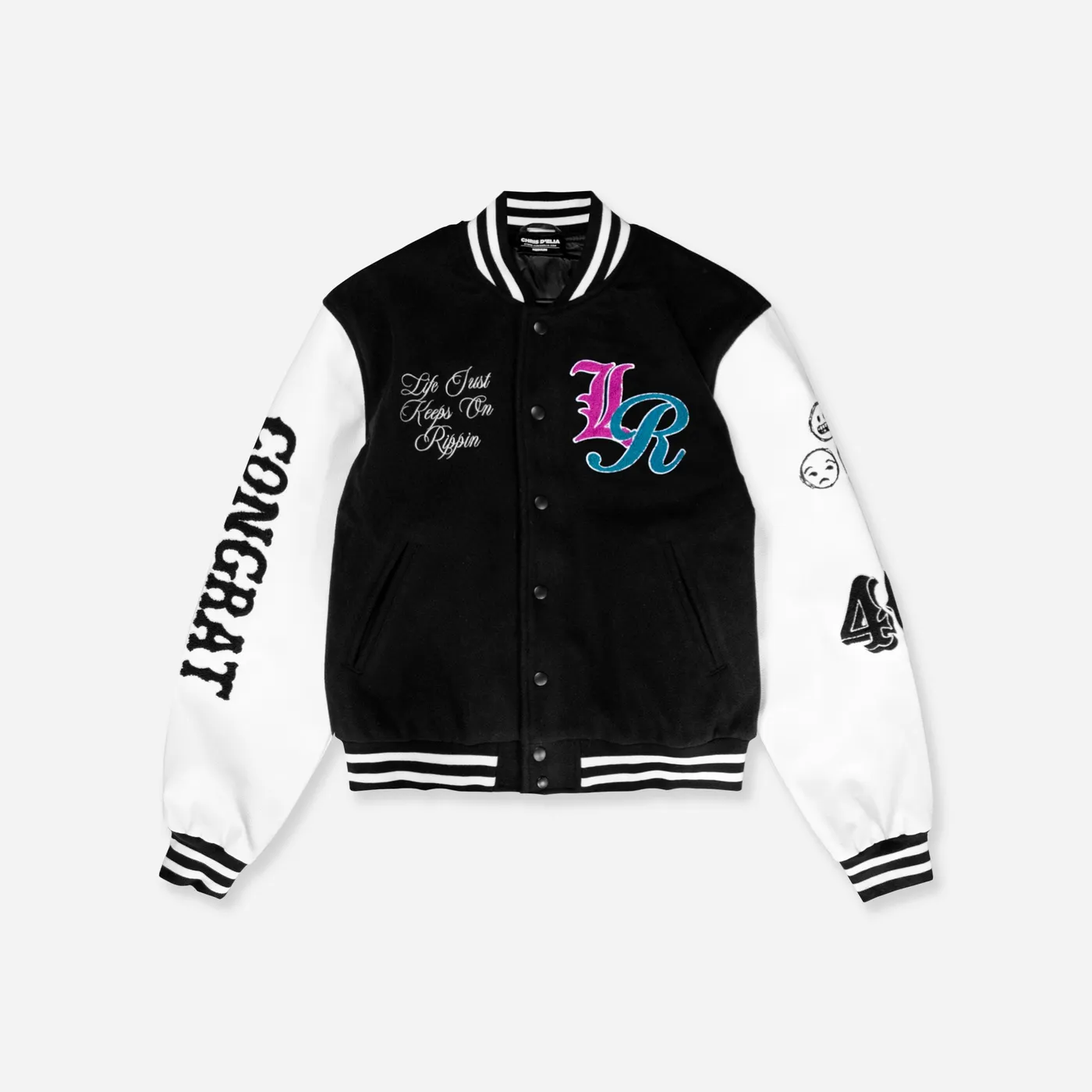 Chris D'Elia Life Rips Letterman Jacket (Limited Edition)