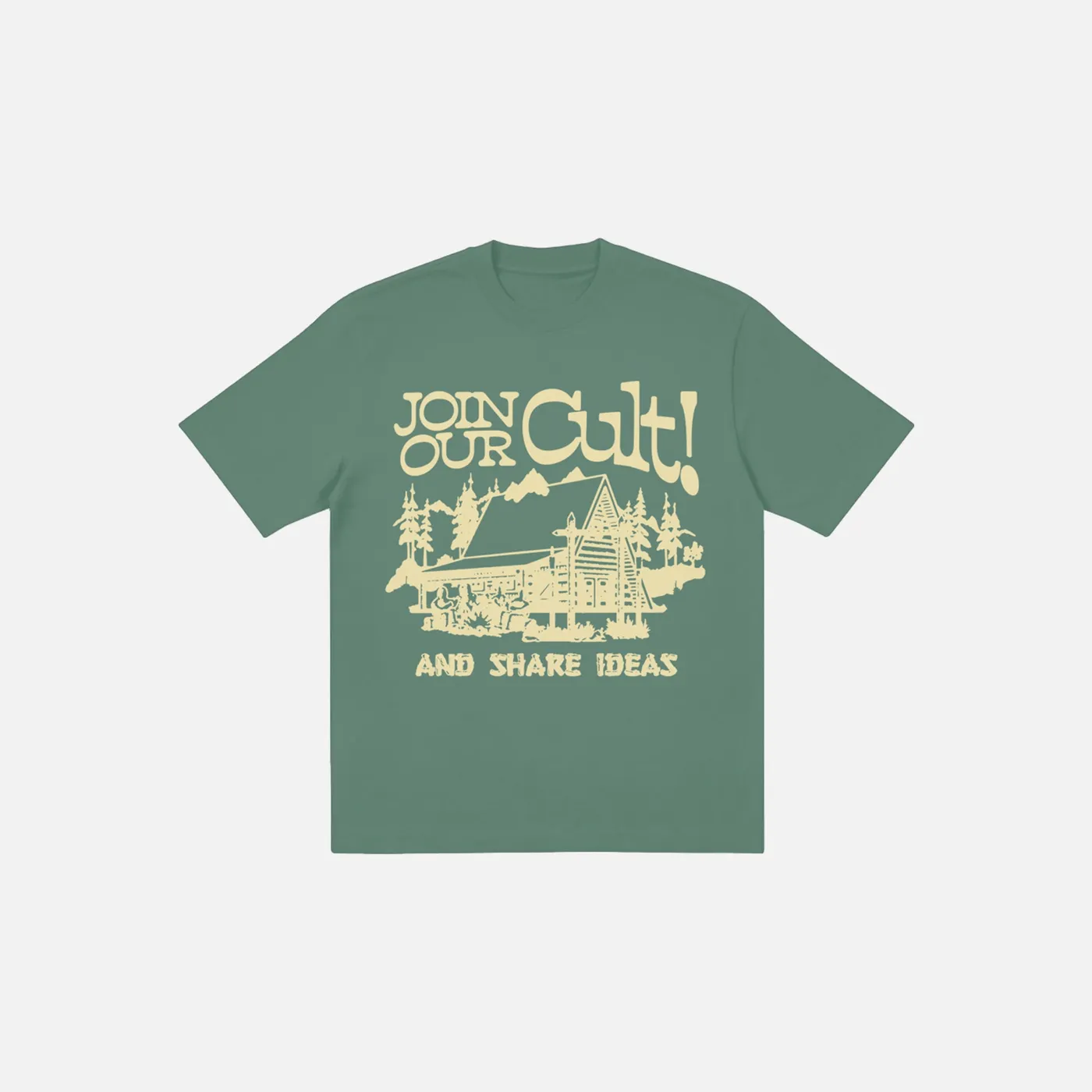 Chris D'Elia Cult Green Tee