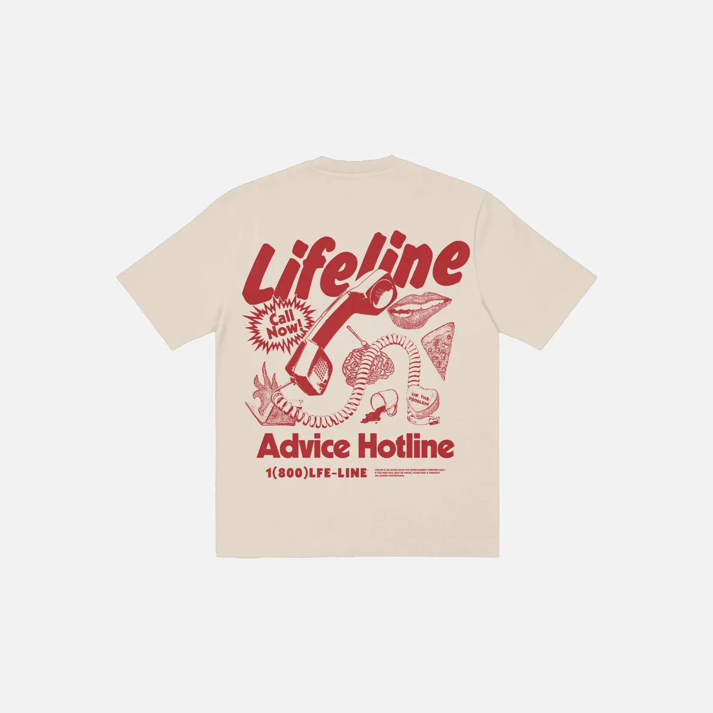 Chris D'Elia Lifeline Advice Hotline Tee