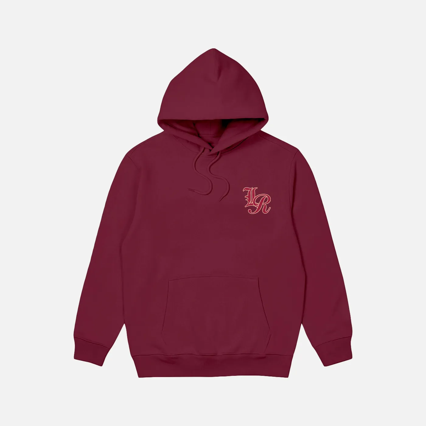 Chris D'Elia Life Rips Blvd Maroon Hoodie