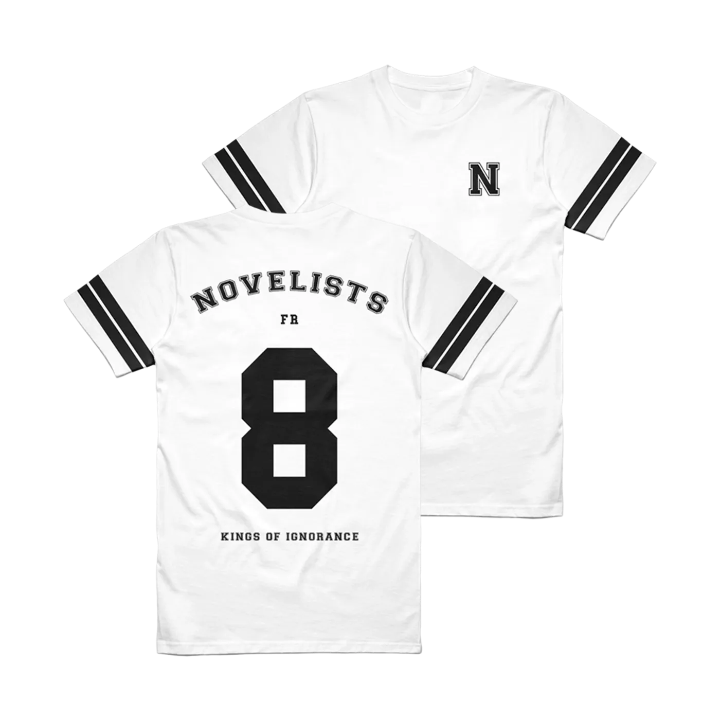 Novelists - Kings Of Ignorance Striped Tee