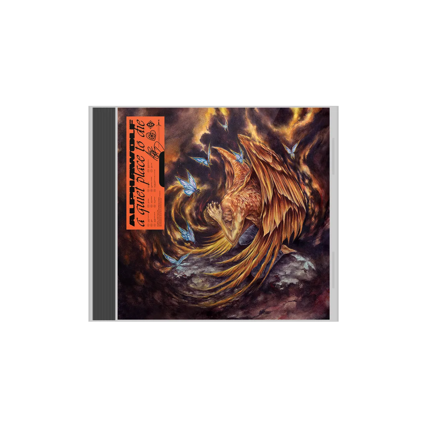 Alpha Wolf - 'A Quiet Place To Die' CD