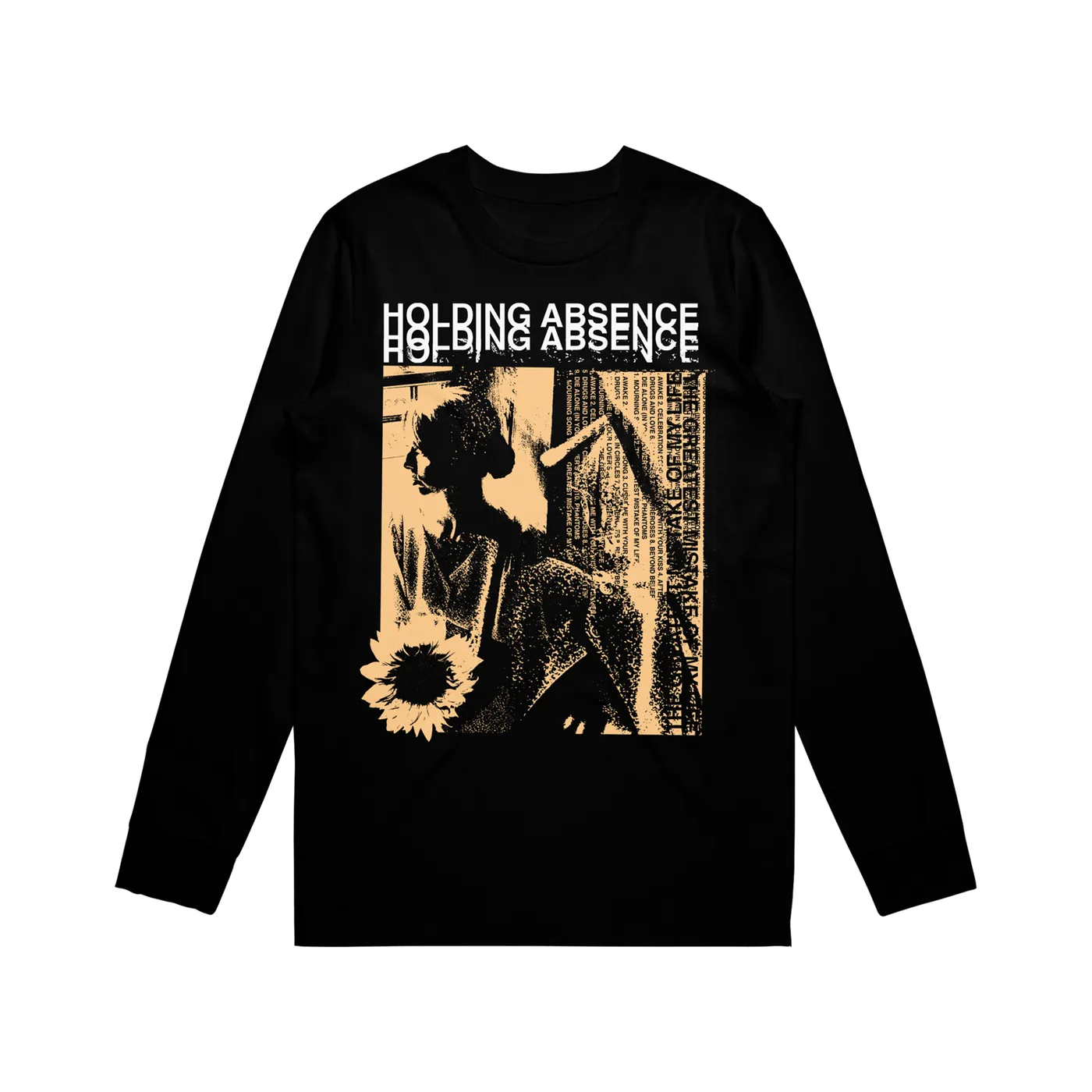 Holding Absence - Tracklist Long Sleeve
