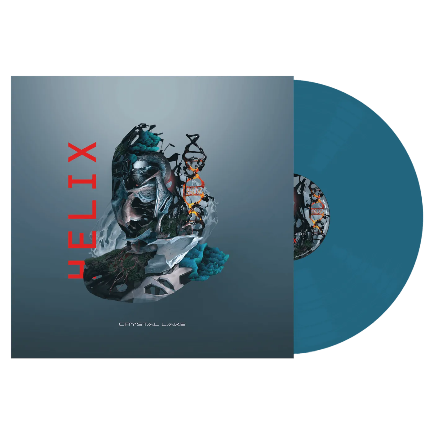 Crystal Lake - 'Helix' Aqua Blue Vinyl