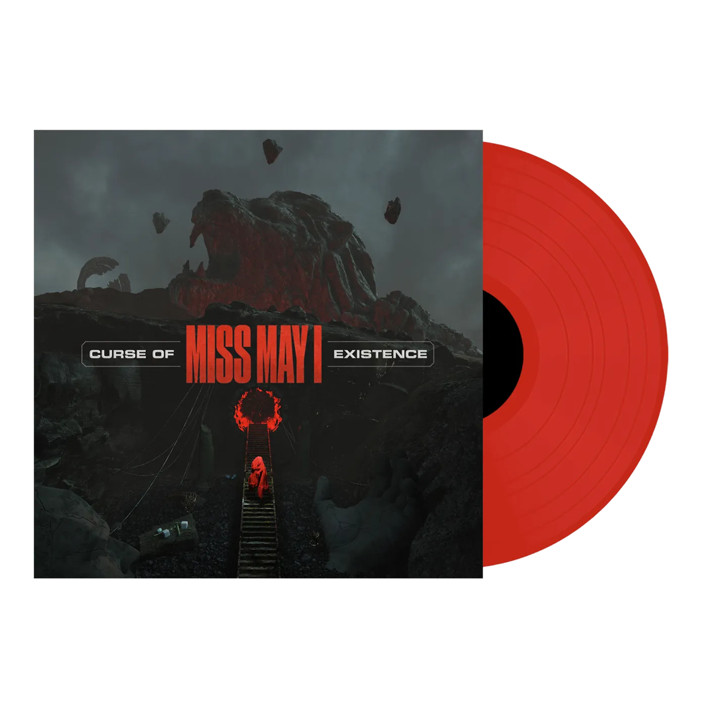 Miss May I - 'Curse of Existence' Red Transparent Vinyl