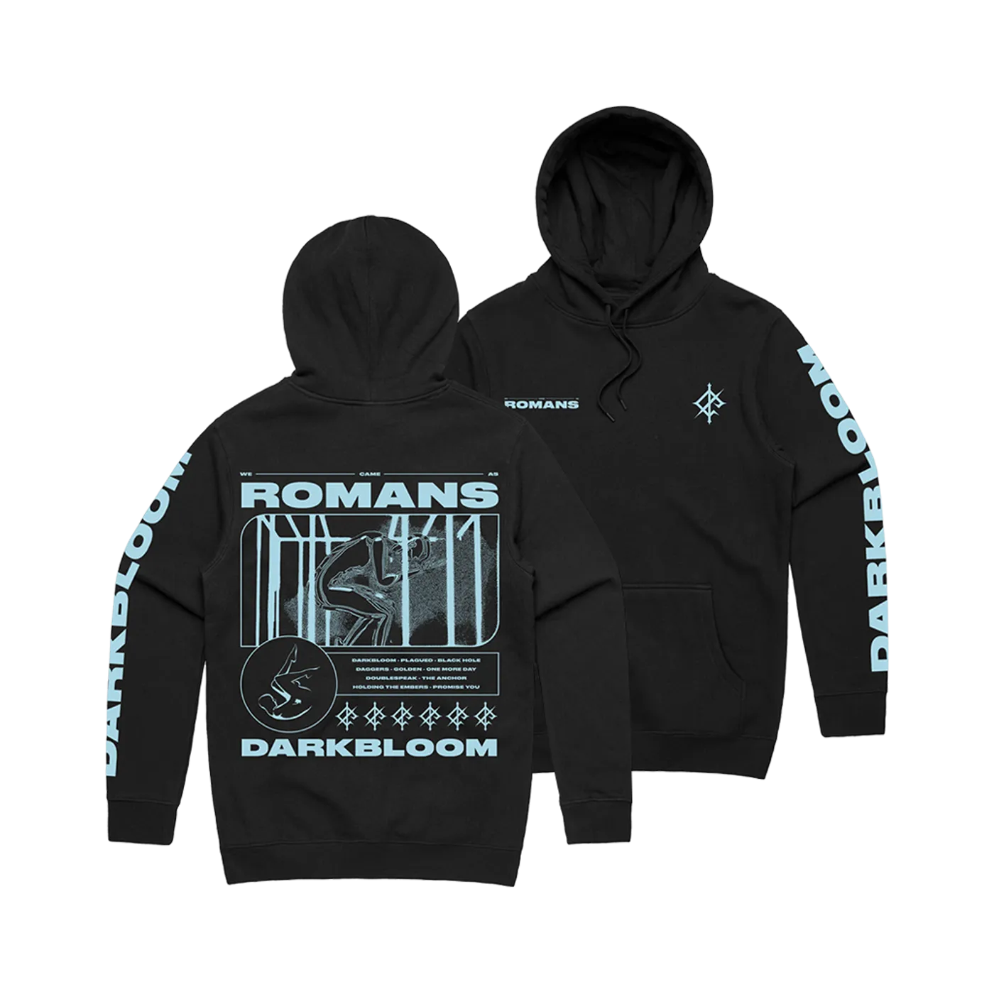 We Came As Romans Darkbloom Black Hoodie
