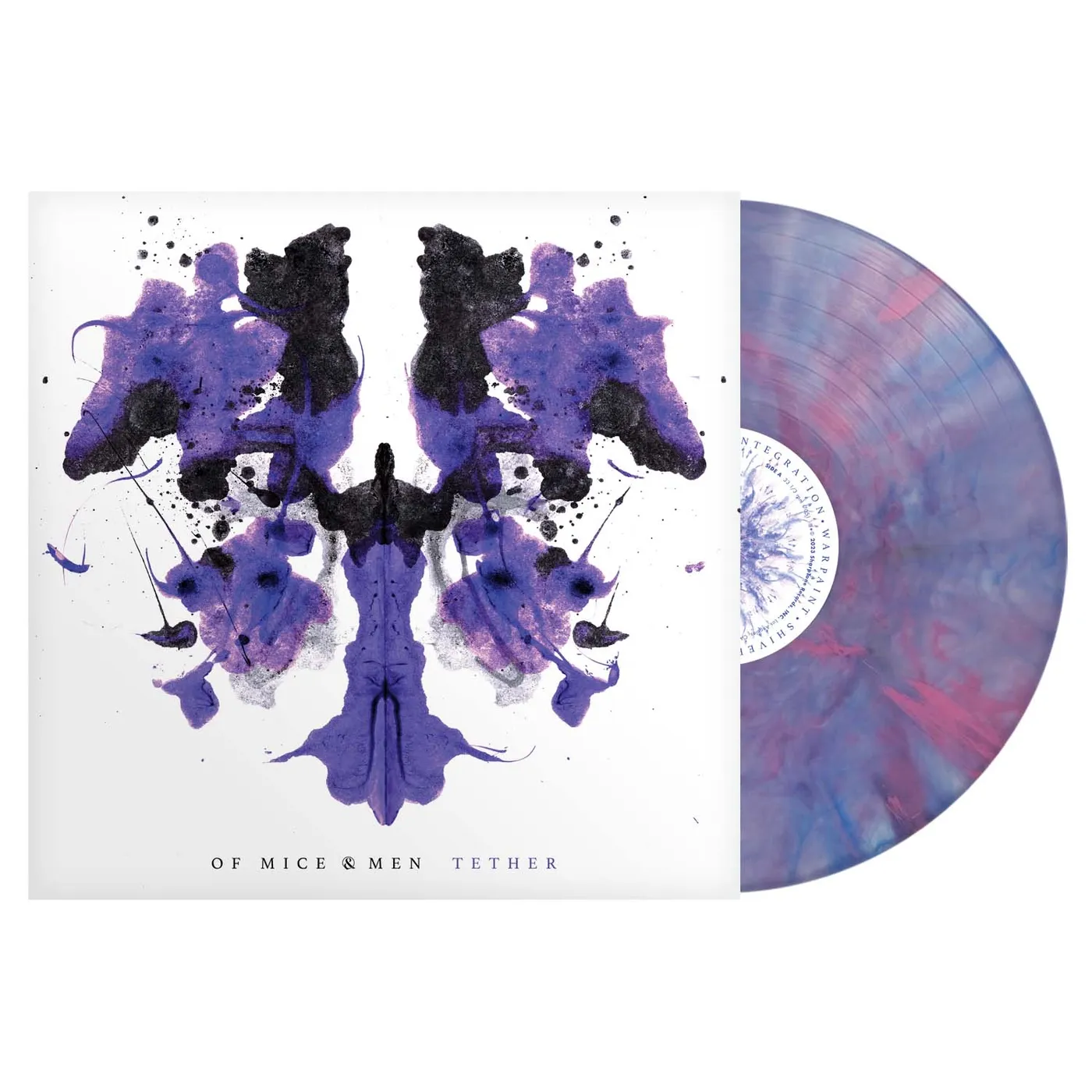 Of Mice & Men - 'Tether' Blue / Pink Splatter Vinyl