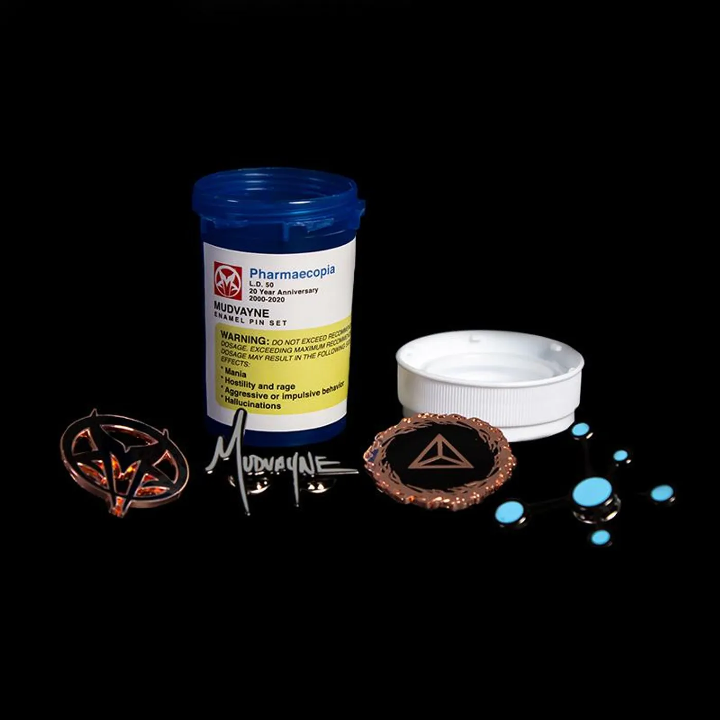 Mudvayne Enamel Pin Set