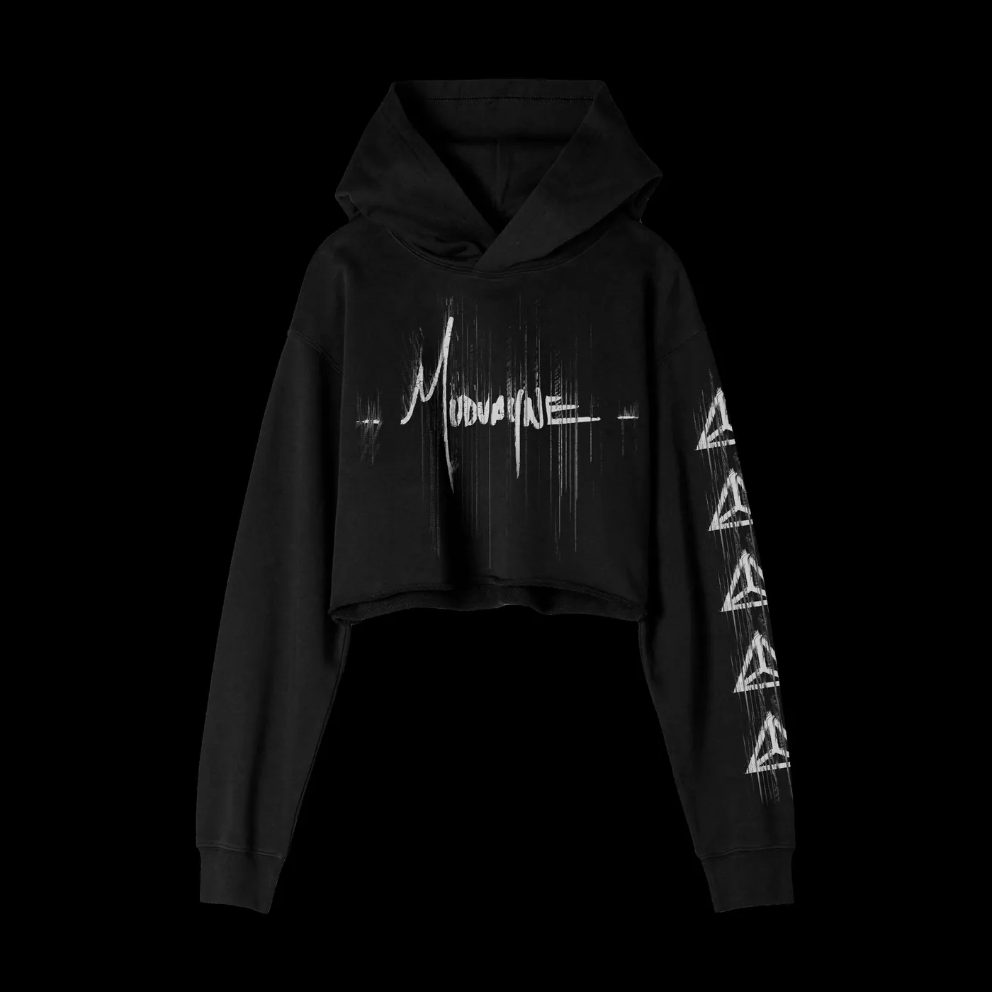 Mudvayne Glitch Crop Hoodie