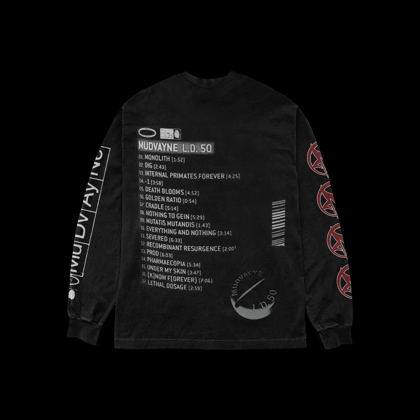Mudvayne Tracklist Long Sleeve