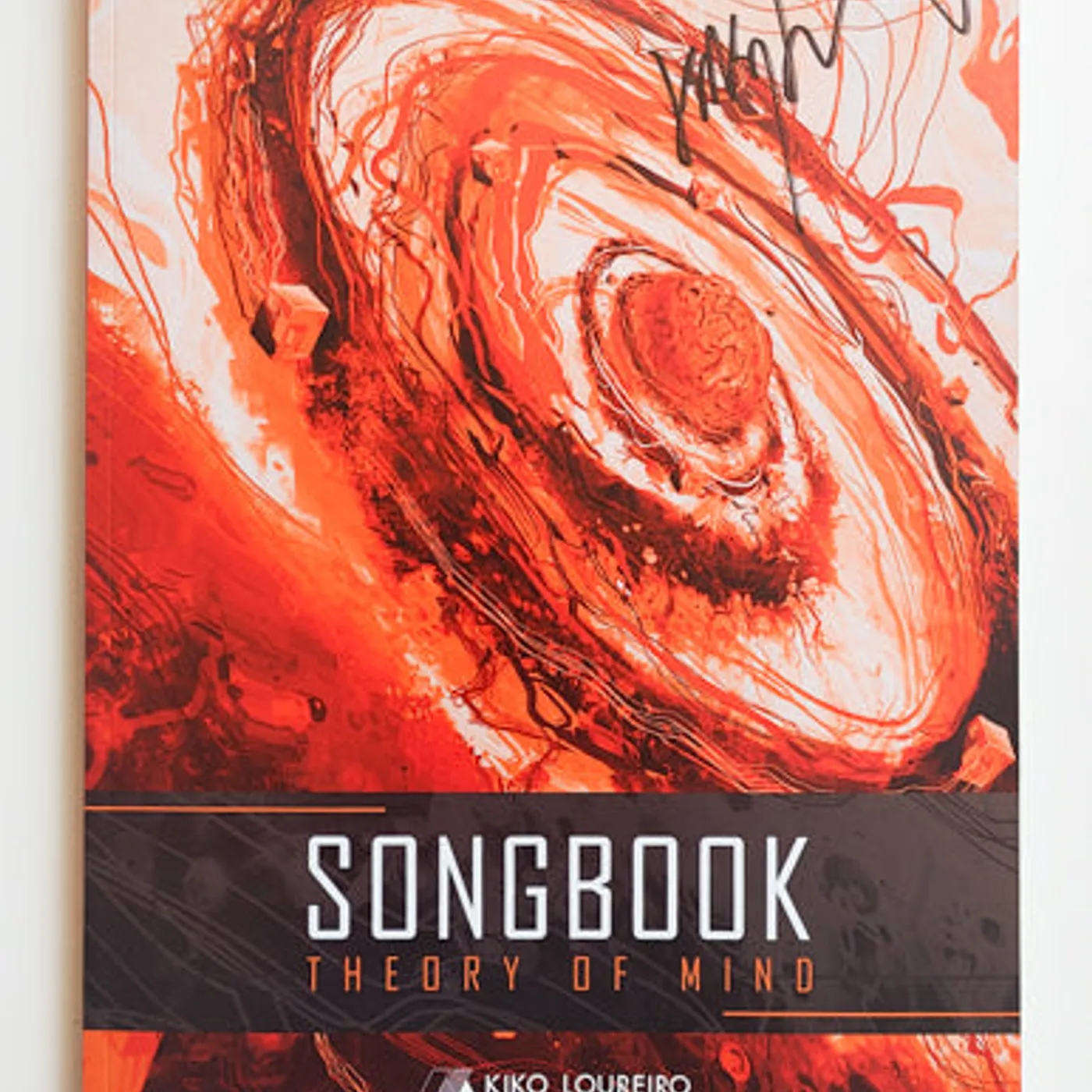 Kiko Loureiro Theory of Mind PRINTED Songbook - Signed (40 UNITS ONLY)