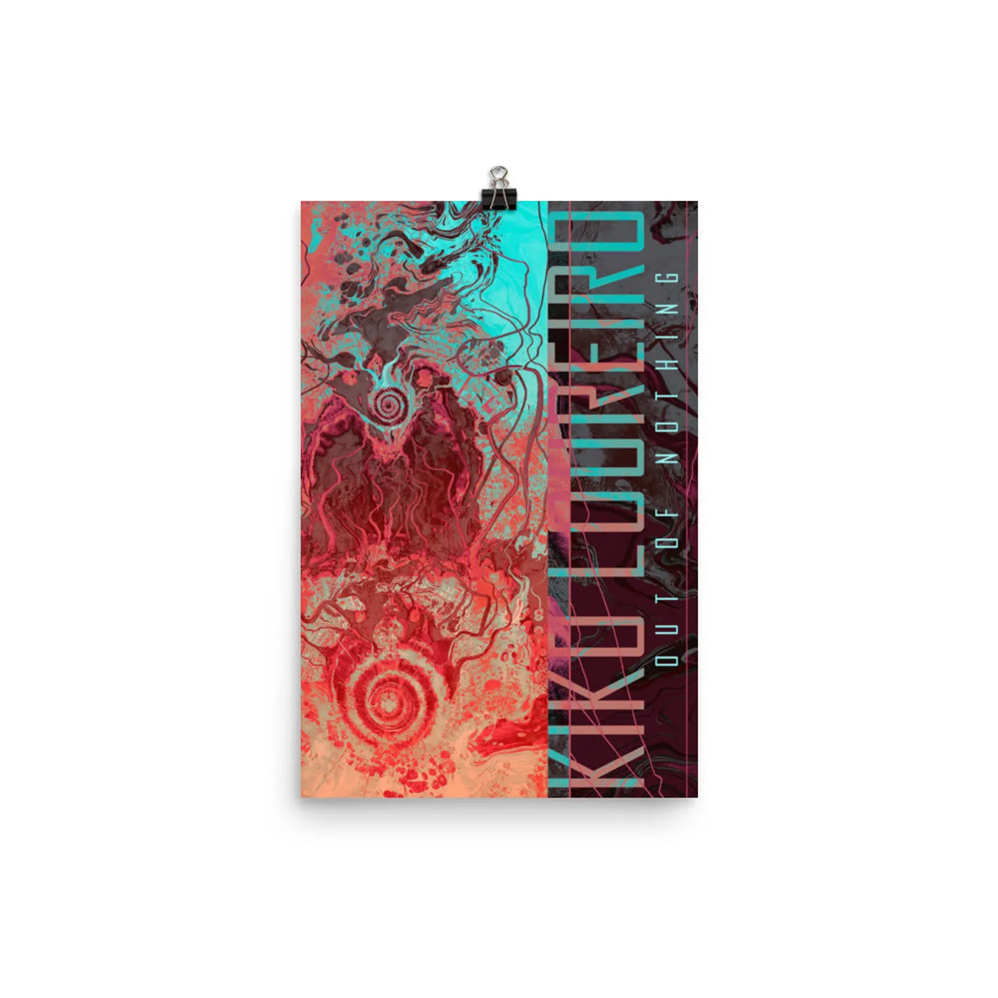 Kiko Loureiro Out of Nothing - Signed Poster