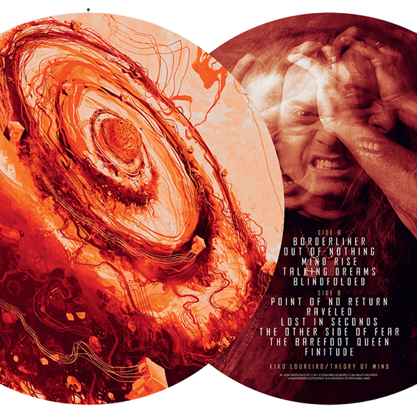 Kiko Loureiro NEW ALBUM - Theory of Mind Picture Disc