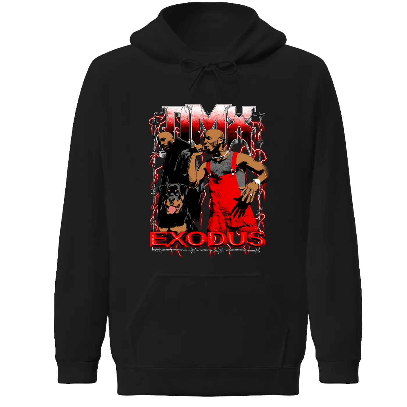 DMX Customizable Collage Tribute Hoodie
