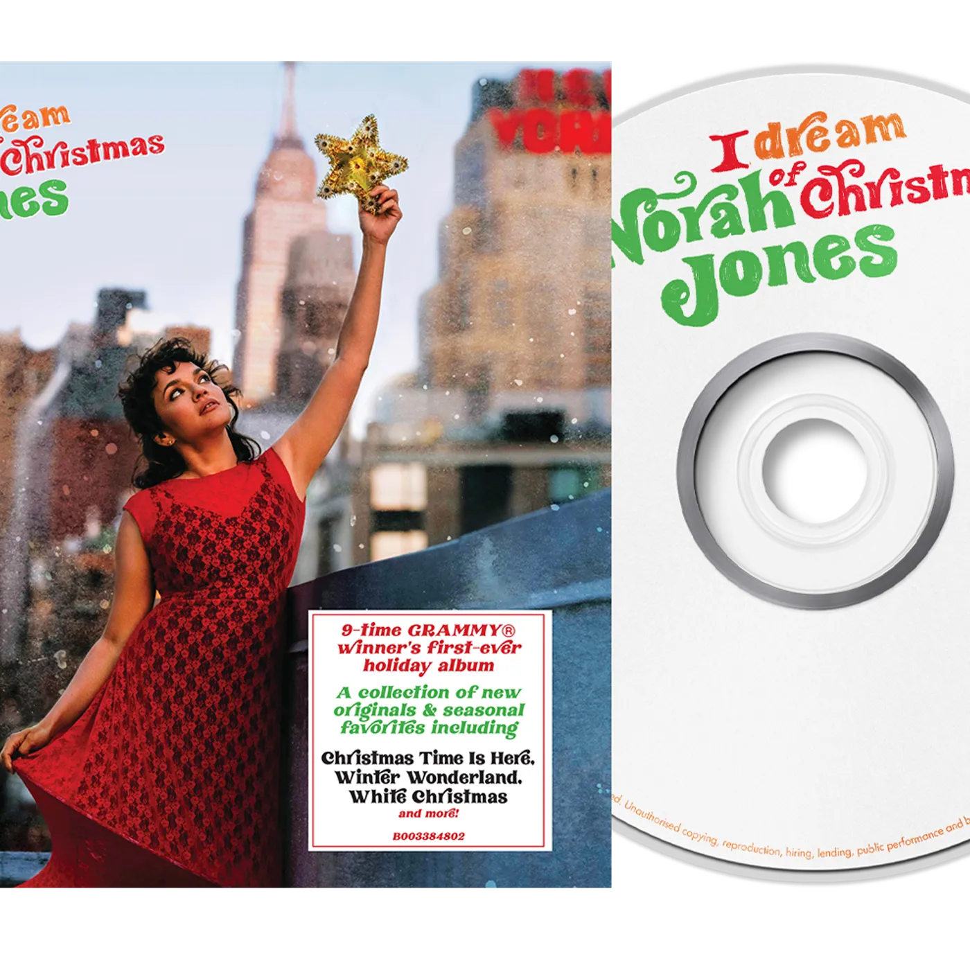 Norah Jones I Dream of Christmas CD